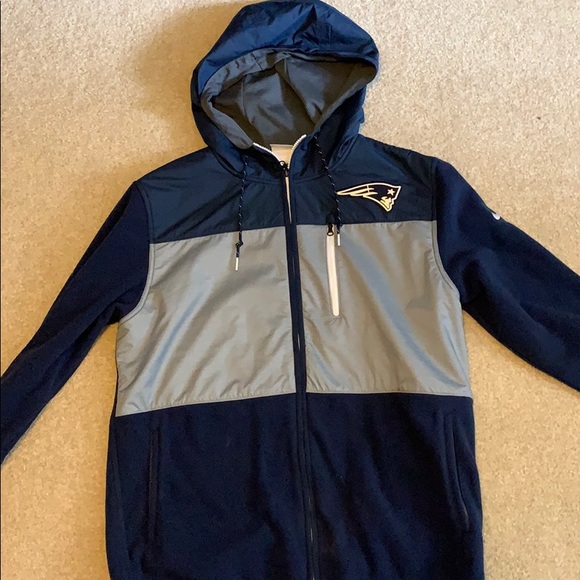 Nike Other - Nike England patriots thermafit hooded jacket UEC